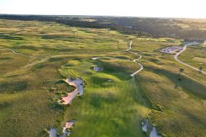 Prairie Club (Dunes) 18th Approach Aerial